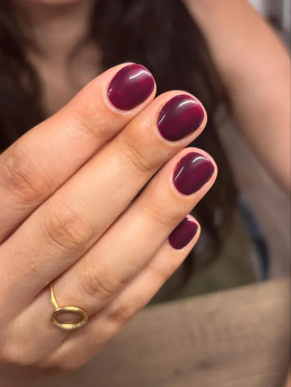 Pose de vernis semi permanent parfait pour l'automne à Marthon, Marthon, Mademoiselle Cocoon